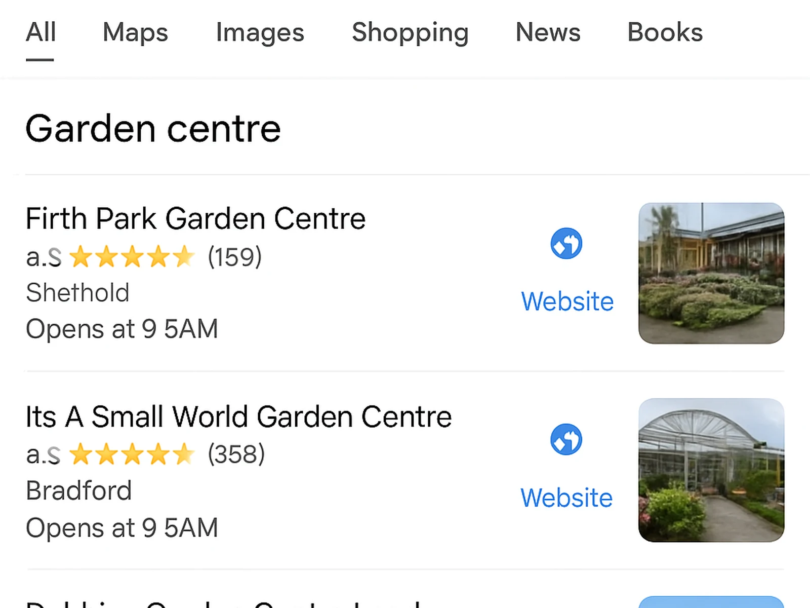 Garden centre chain, Yorkshire